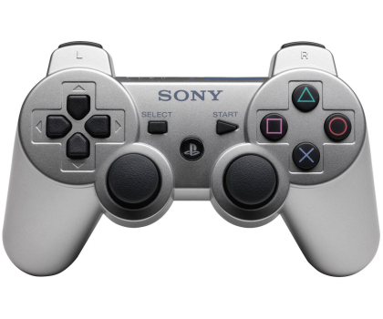 Sony DualShock3 srebrny